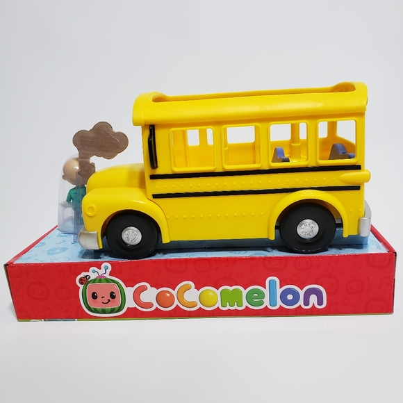 Cocomelon Musical Yellow School Bus Toy Set JJ - Picture 6 of 16